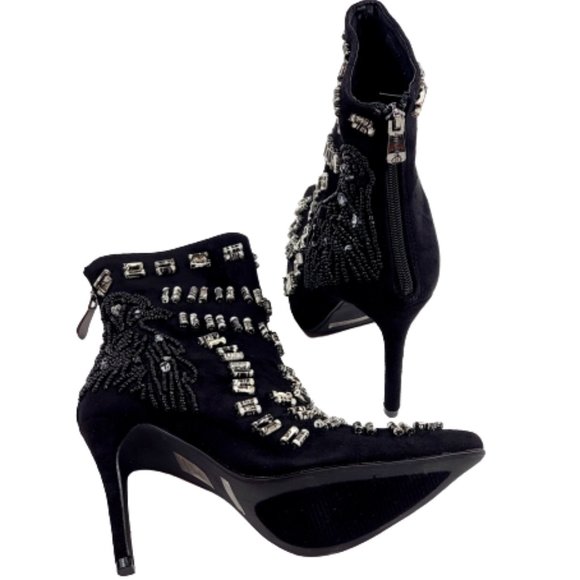 Cape Robbin Beronica-12 High Heel Black Ankle - Picture 5 of 7